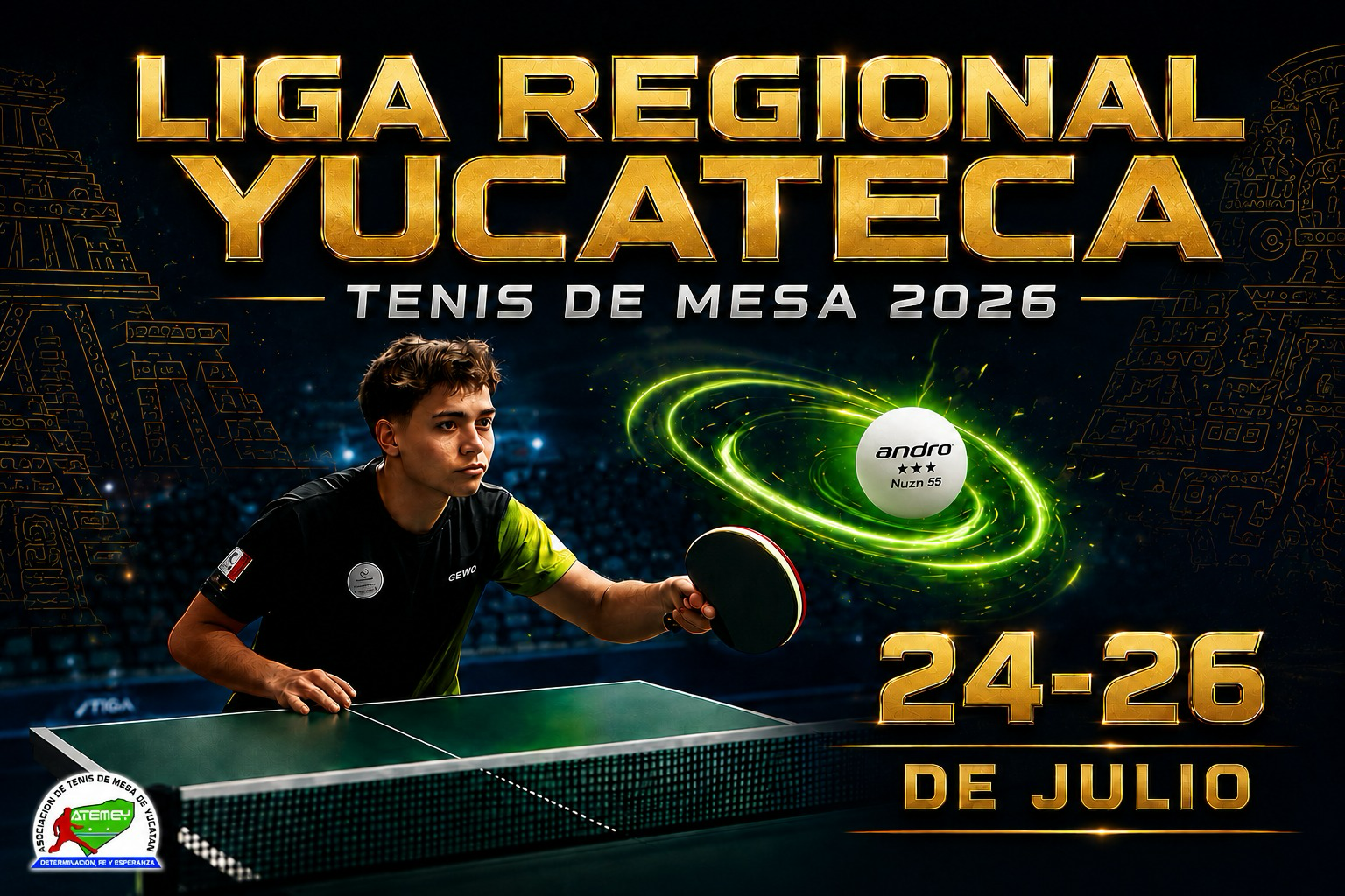 Cartel de Torneo de Liga 24-26 de Julio